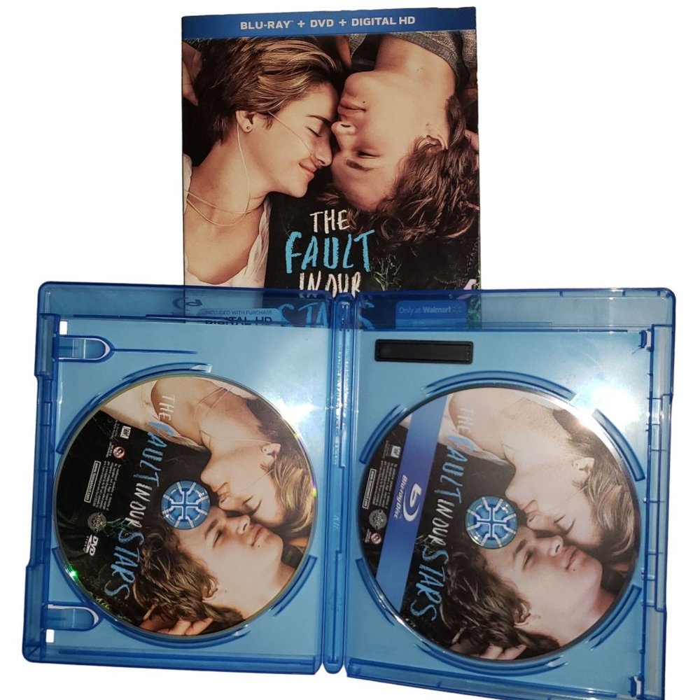 The Fault In Our Stars (Blu-ray + DVD + Digital HD) EUC
